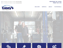 Tablet Screenshot of caseysautorepair.com